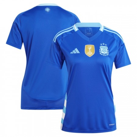 Argentina Venkovní 2024 - Dámské Fotbalové Dresy (S/S) Argentina Venkovní 2024 - Dámské Fotbalové Dresy (S/S)